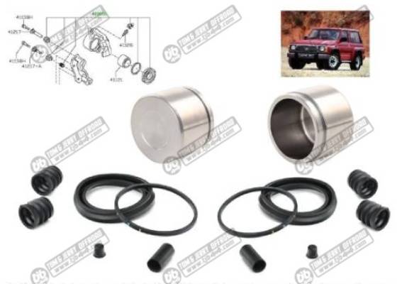 2X KIT r�paration �triers de Freins AV (pistons+joints), les 2 c